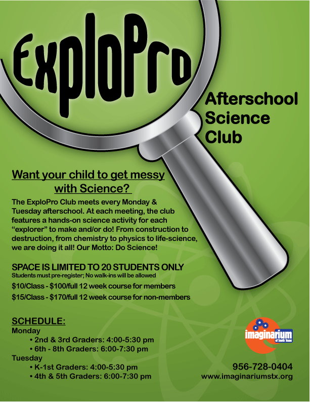 ExploPro Afterschool Science Club